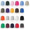 sweatshirt color chart - Garfield Store